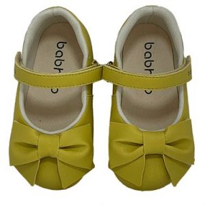 Boneca Infantil Amarelo Laço - Babhoo